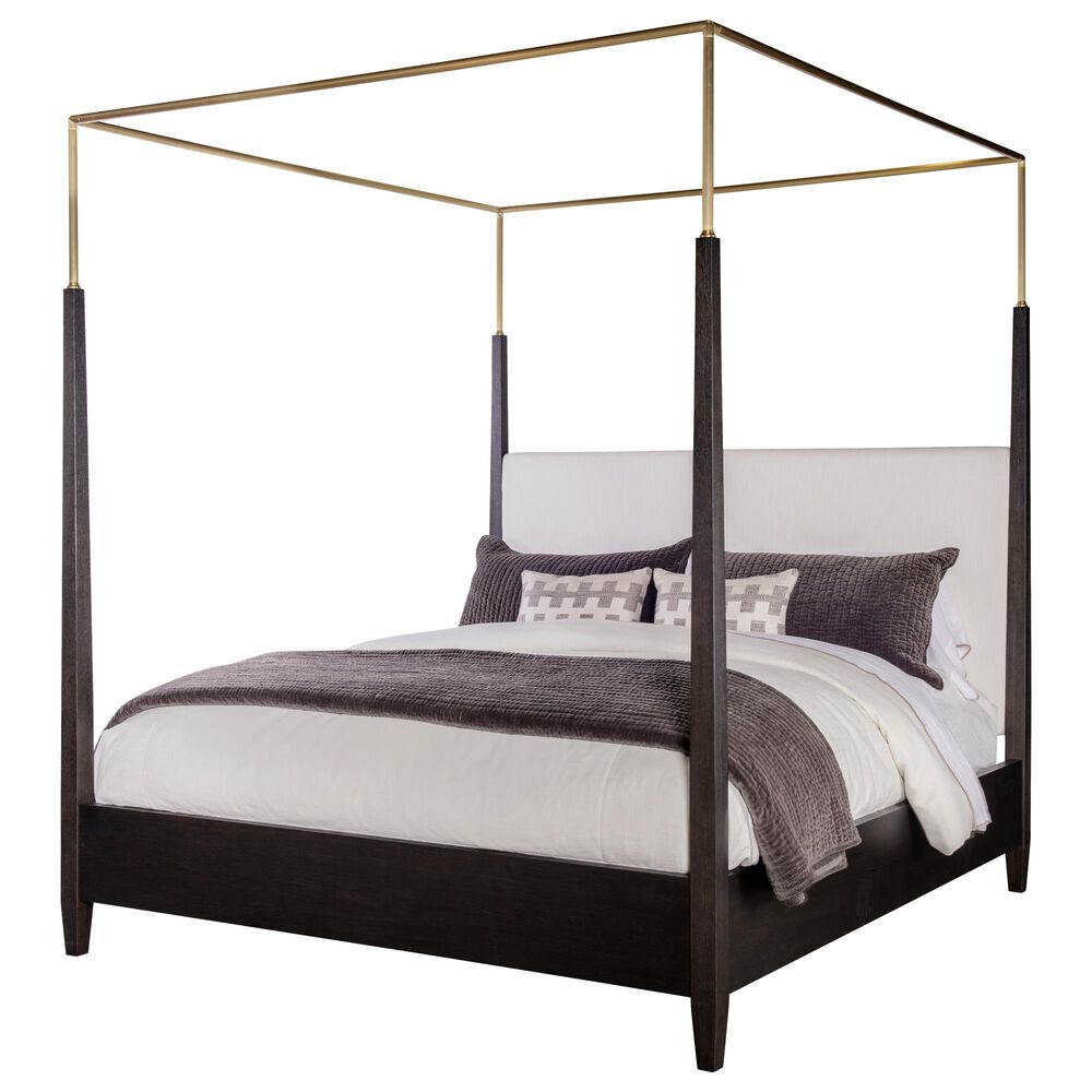 CENTURY Cadence King Canopy Bed in Mocha, , large