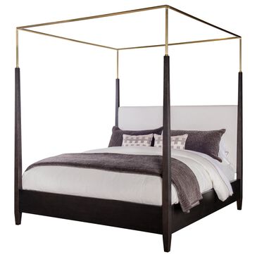 CENTURY Cadence King Canopy Bed in Mocha, , large