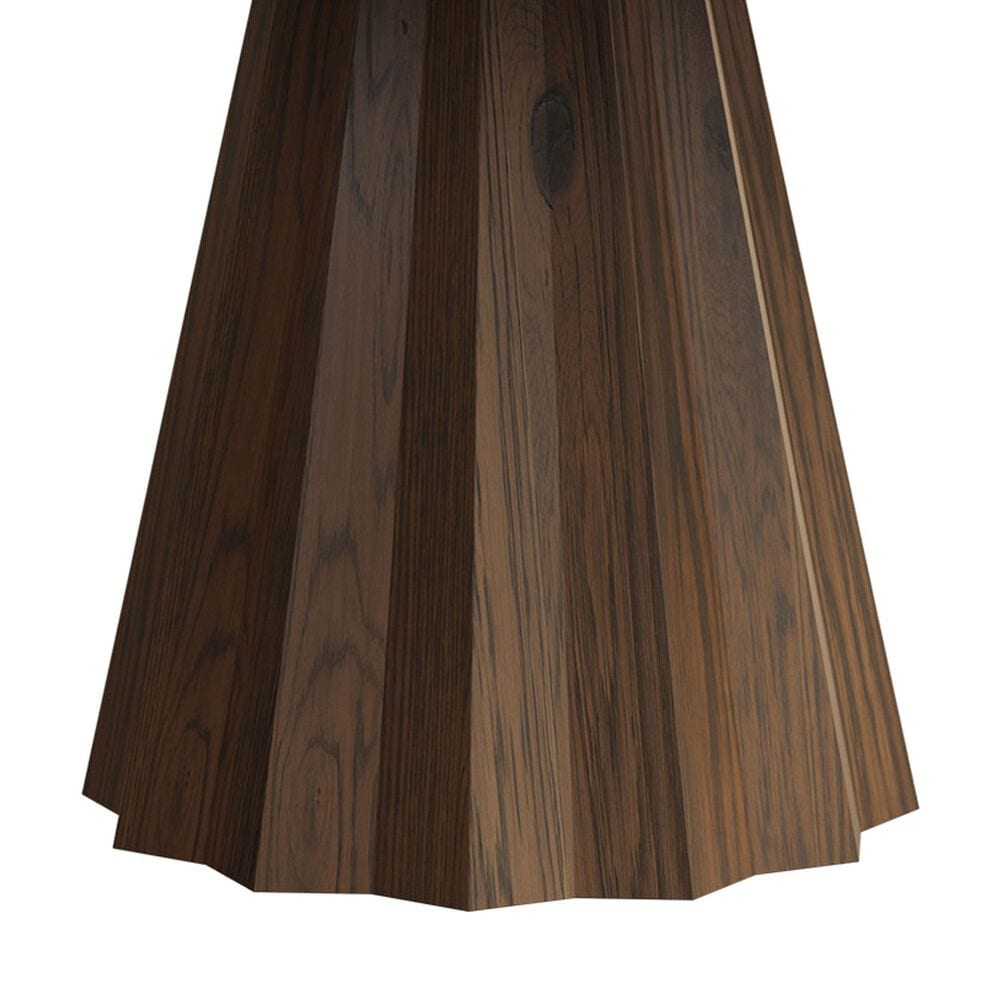 Arista Wood Apex 5-Piece 48" Round Dining Set in River Rock, , large