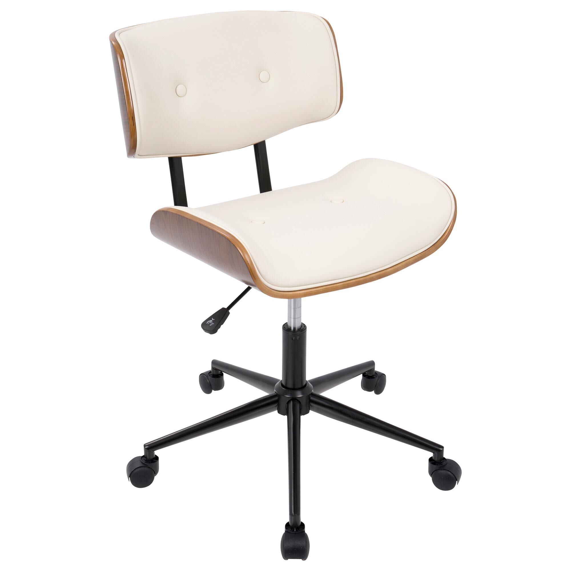 Lumisource lombardi shop adjustable office chair