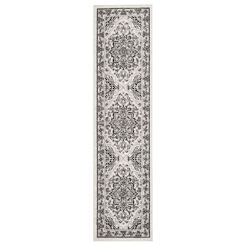 Safavieh Skyler SKY126K 2" x 6" Gray and Ivory Scatter Rug, , large