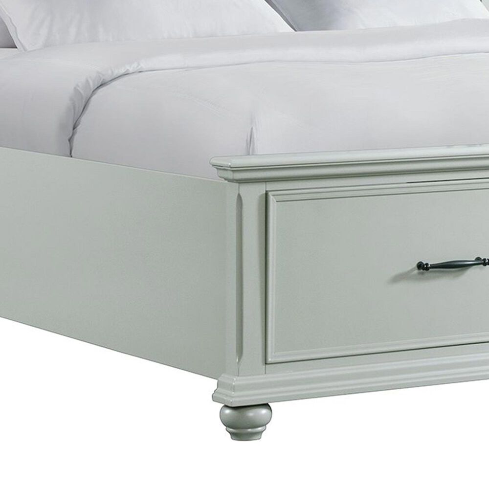 Mayberry Hill Slater King Storage Bed in Gray, , large