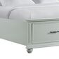 Mayberry Hill Slater King Storage Bed in Gray, , large