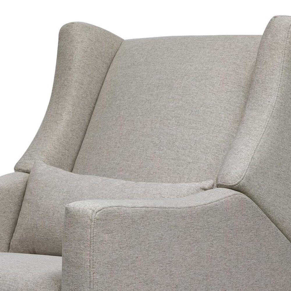Babyletto Kiwi Power Recliner with USB in Grey Eco-Weave, , large