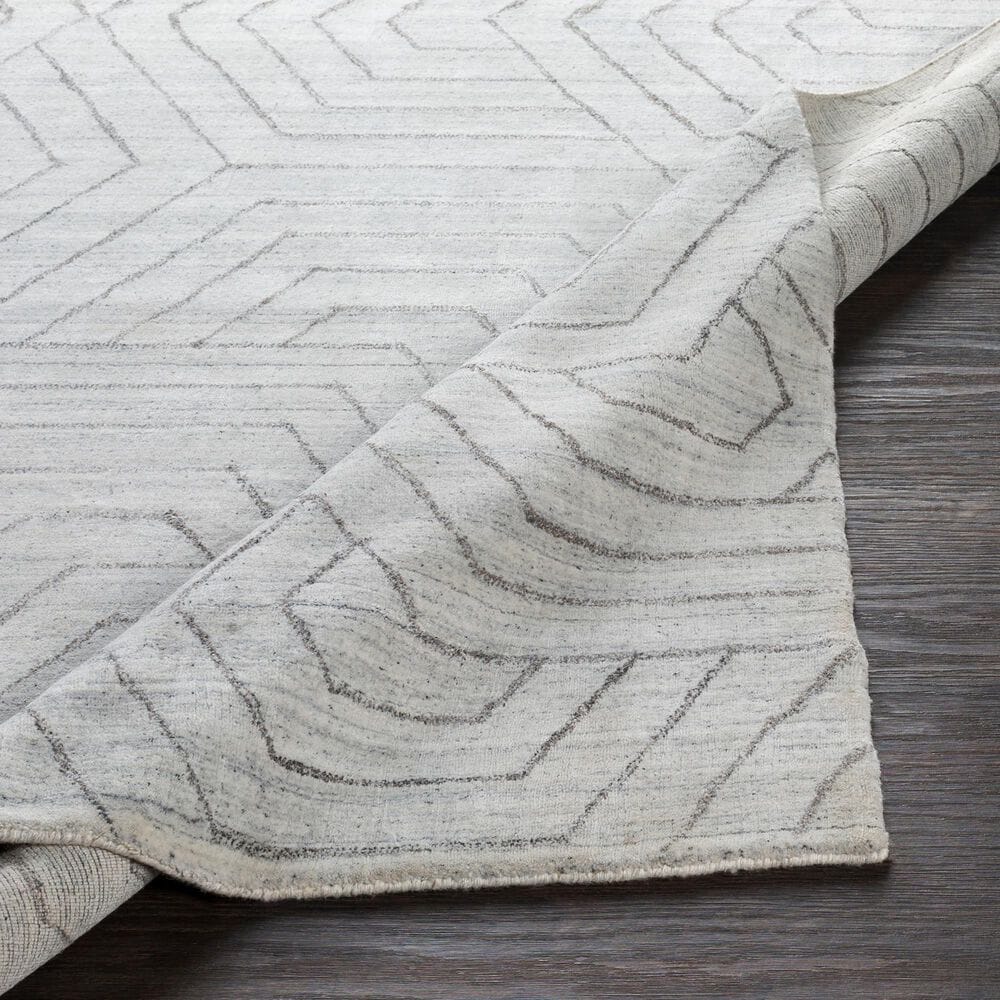 Surya Hightower 9&#39; x 13&#39; Charcoal and Brown Area Rug, , large
