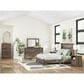 Ashley Elbrim 3-Piece Full Panel Bedroom Set in Weathered Brown, , large