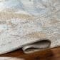 Surya Brunswick Cream, Tan, Taupe, Light Slate, Blue and Seafoam 5" x 7"5" Area Rug, , large