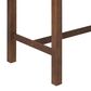 HOMLUX 5-Piece Patio Bar Set with 52" Rectangular Mocha Table in Beige, , large