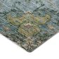 Dalyn Rug Company Silk Road Aqua, Ivory, Beige, Blue, Gold, Aloe and Gray 9" x 12" Area Rug, , large