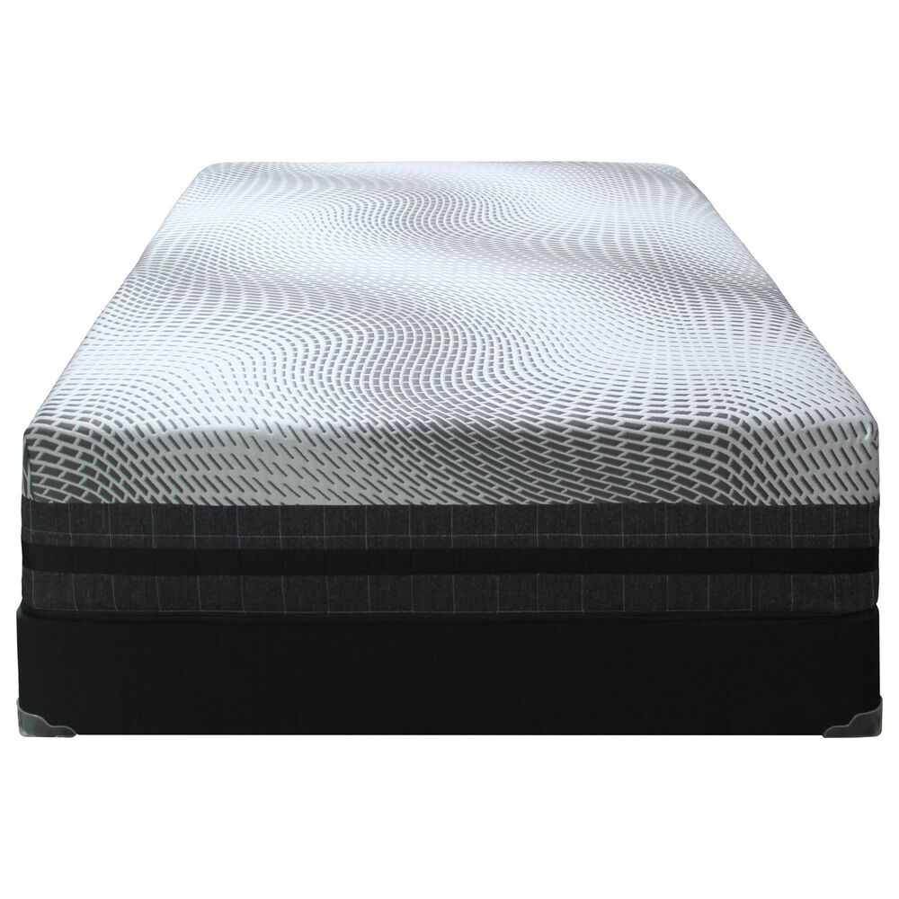 Sleeptronic Majestic Hybrid Queen Mattress with High Profile Box Spring, , large