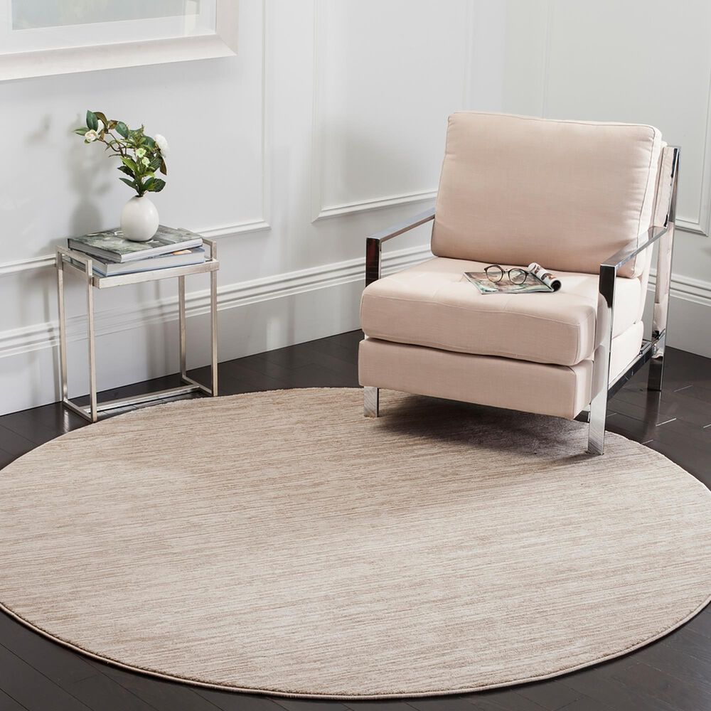 Safavieh Vision Contemporary 11&#39; Round Creme Area Rug, , large