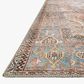 Loloi Loren LQ-15 7"6" x 9"6" Terracotta and Sky Area Rug, , large