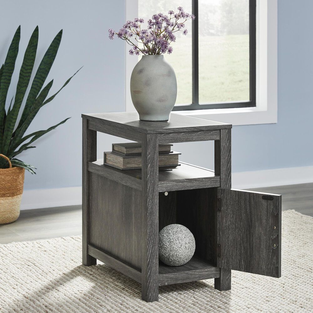 Ashley Fendenmore Chairside End Table in Gray, , large