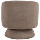 LumiSource Zara Swivel Accent Chair with Pillow in Taupe, , large