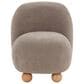 Safavieh Kalia Accent Chair in Brown, , large