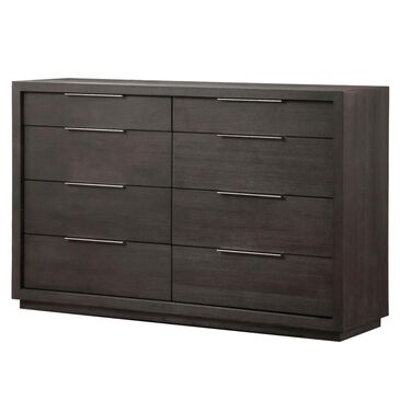 Living Essentials Oxford 8-Drawer Dresser in Basalt Gray, , large
