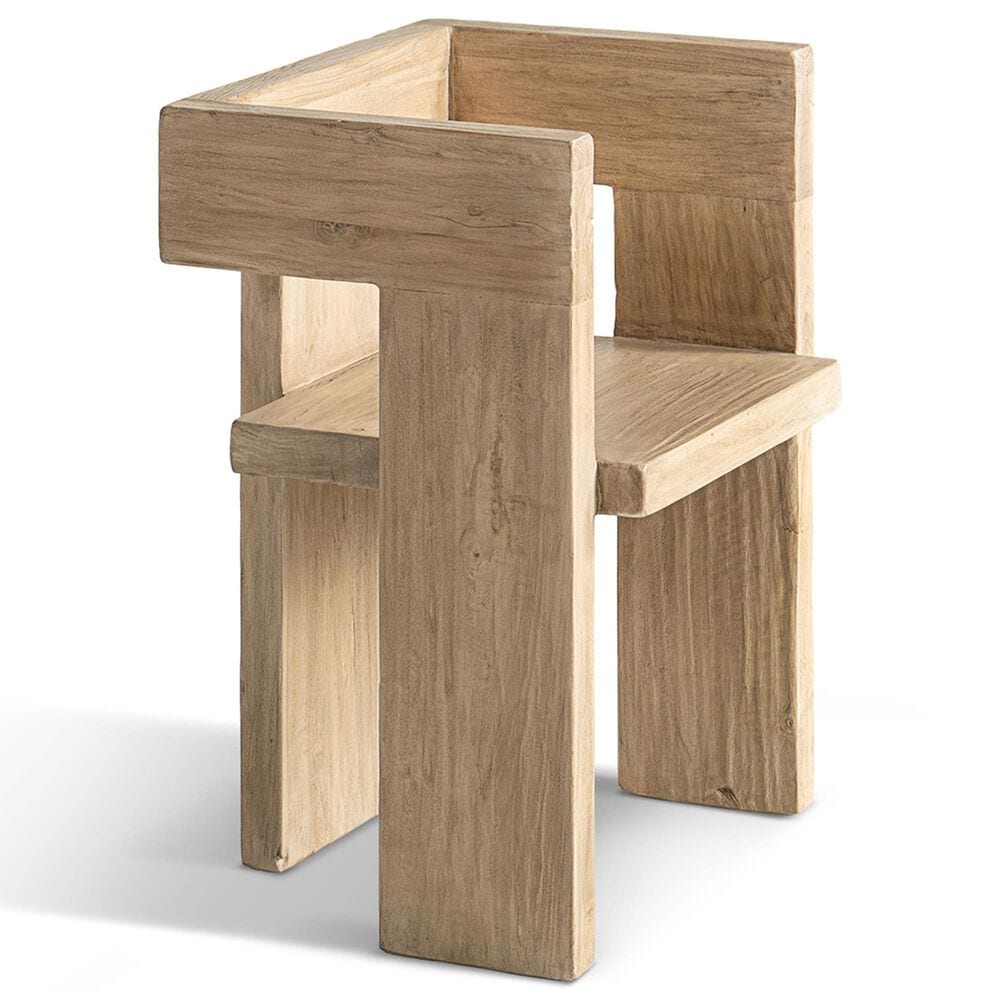 Jennifer Taylor Home Avenel Arm Chair in Heritage Light Natural Brown, , large