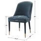 Uttermost Brie Armless Chair Set of Two in Blue, , large