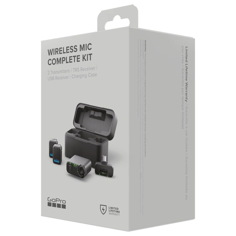GoPro Wireless Mic Complete Kit in Black, , large