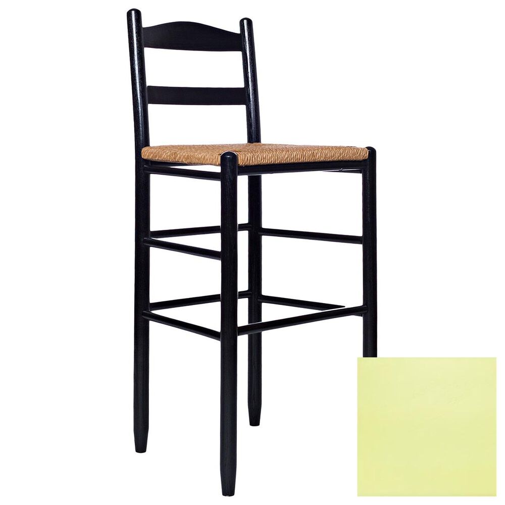 Lakeside Penrose Ladderback Barstool in Coastal Green, , large