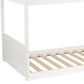 Linden Boulevard Dalton Low Profile Twin Bunk Bed in White, , large