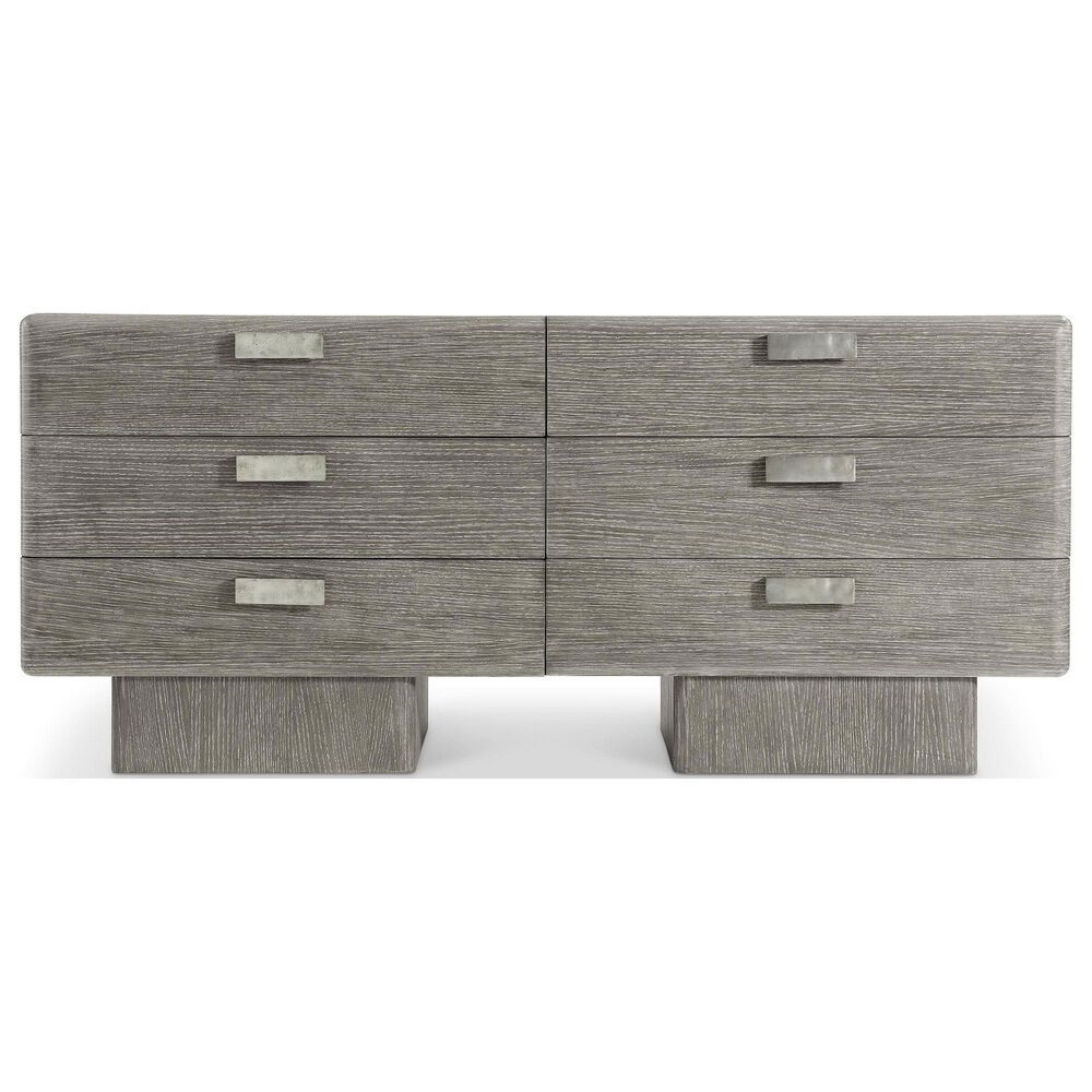 Bernhardt Monolith 6-Drawer Dresser in Wirebrushed Oak, , large