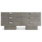 Bernhardt Monolith 6-Drawer Dresser in Wirebrushed Oak, , large