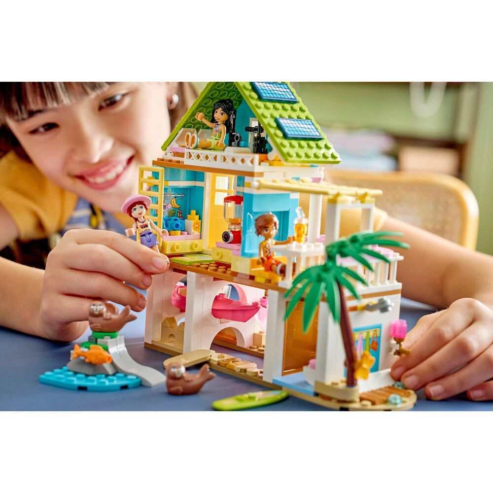 LEGO Friends Beach House with Seals Building Set, , large