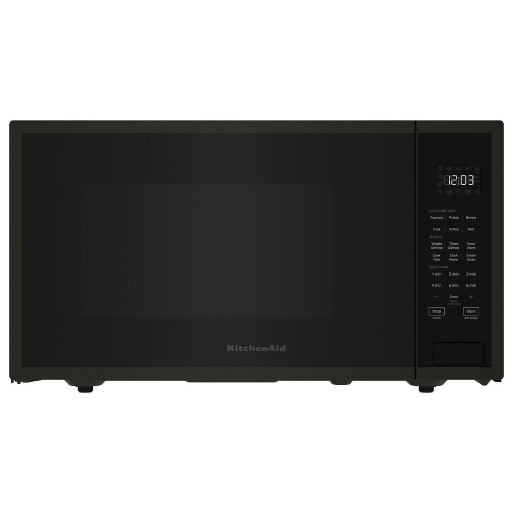 KitchenAid 1.6 Cu. Ft. Countertop Microwave Oven in Black Stainless Steel, , large