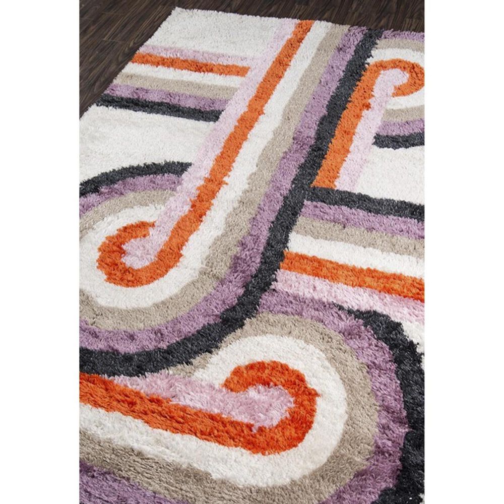 Novogratz Retro RET-5 2&#39;3&quot; x 7&#39;6&quot; Lavender Runner, , large