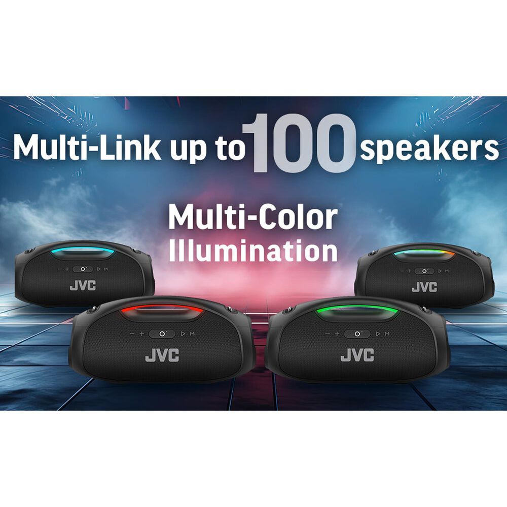 JVC Portable Wireless Speaker with Ultimate Sound in Black, , large