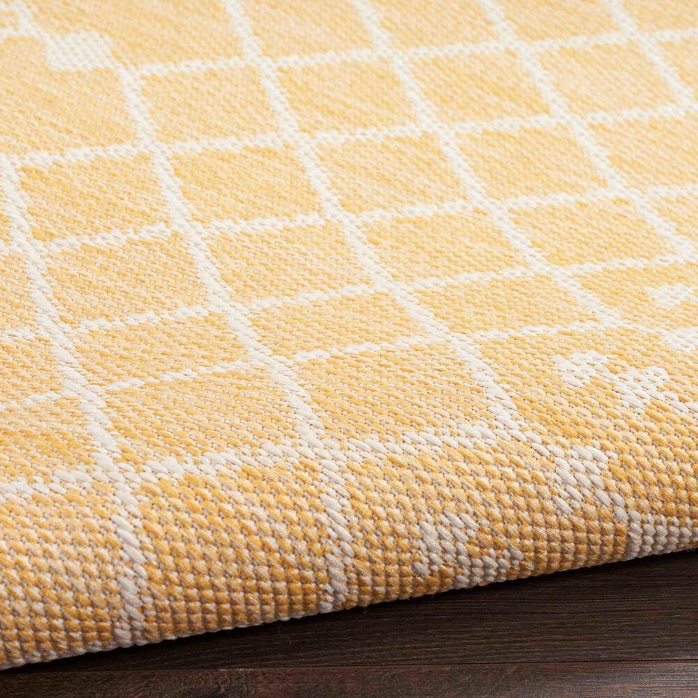 Nourison Positano Southwestern Yellow 5&#39; x 7&#39; Indoor/Outdoor Area Rug, , large