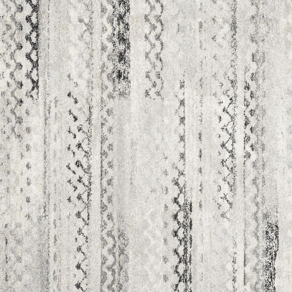 Safavieh Retro RET2136-1180 4&#39; Round Cream and Grey Area Rug, , large