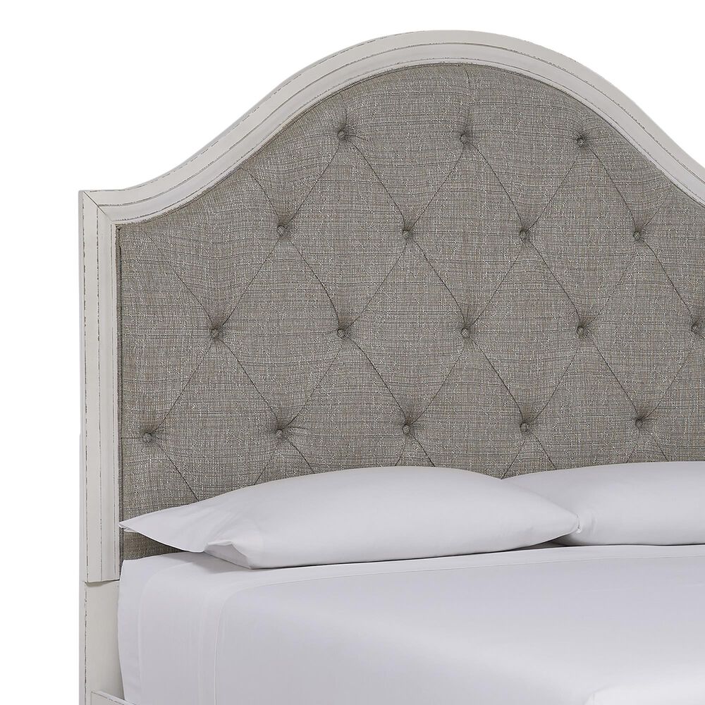 Ashley Blendon Queen Upholstered Panel Bed in Rustic Brown, , large