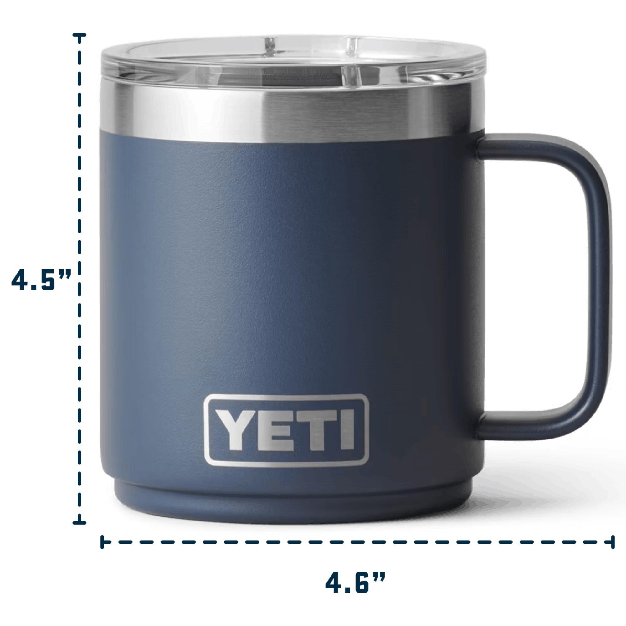 YETI Rambler 10 Oz CL Mug with MagSlider Lid in Cape Taupe