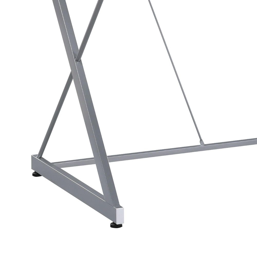 OSP Home Emulator Battlestation Gaming Desk in White and Carbon, , large