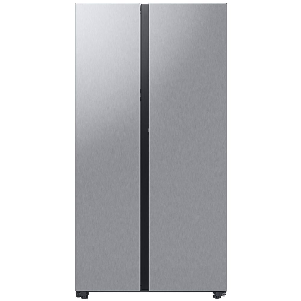 Samsung Bespoke Bespoke Counter Depth Side-by-Side Refrigerator (23 cu. ft.) with Beverage Center In Fingerprint Resistant Stainless Steel, , large
