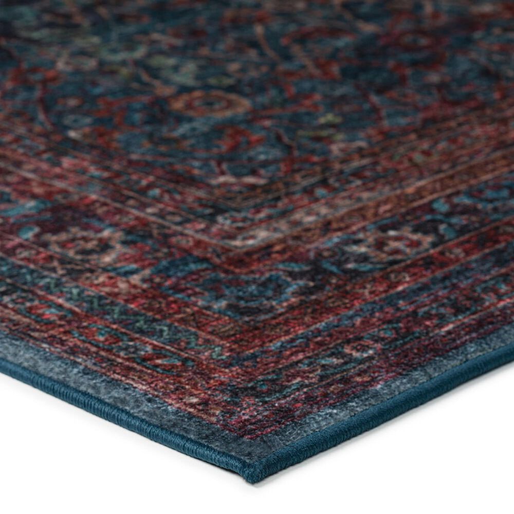 Dalyn Rug Company Jericho Traditional 9&#39; x 12&#39; Navy Indoor/Outdoor Area Rug, , large