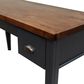Legends Furniture Essex Writing Desk in Black and Whiskey, , large