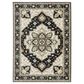 Oriental Weavers Westwood WES02 Black 2" x 3" Area Rug, , large