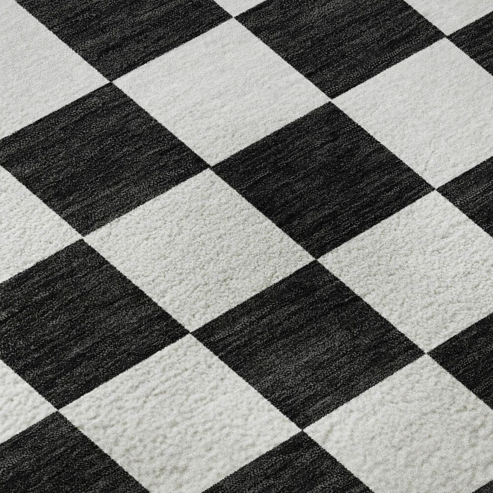 Dalyn Rug Company The Reserve TR7 Black 1&#39;8&quot; x 2&#39;6&quot; Indoor/Outdoor Area Rug, , large