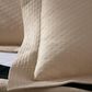 Peacock Alley Alyssa Matelasse King Sham in Flax, , large
