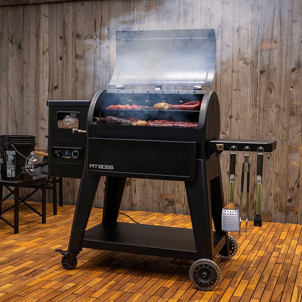 Pit Boss Navigator 850 Connected Pellet Grill in Black, , large