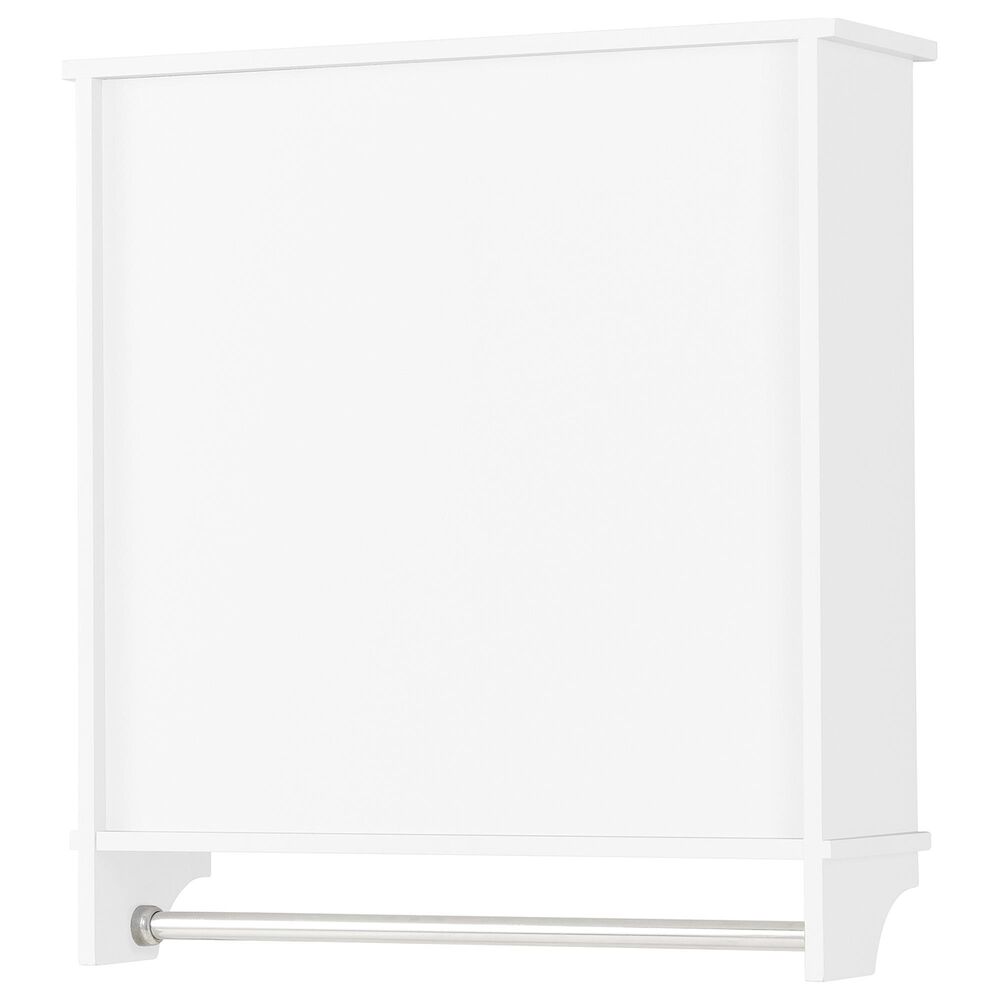 Timberlake Dover 29&quot; Wall Bathroom Storage Cabinet in White, , large