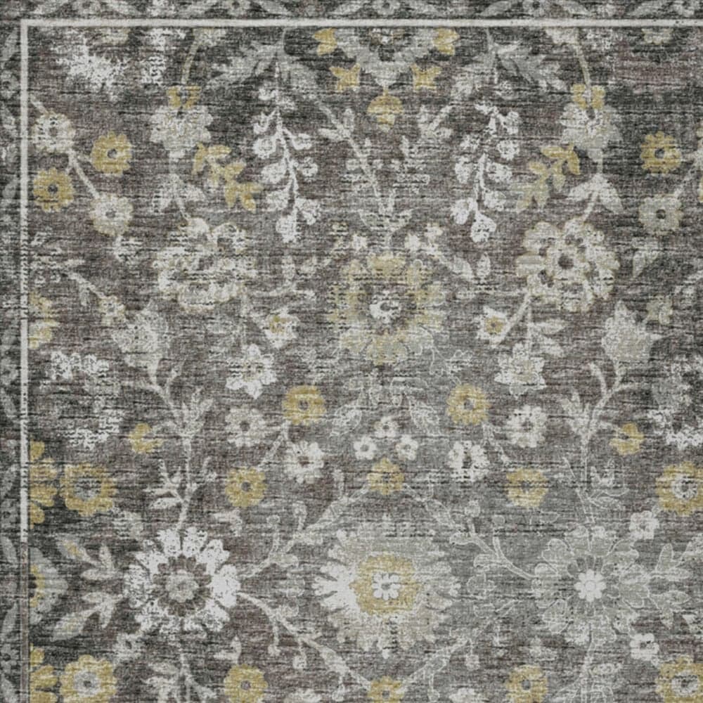 Dalyn Rug Company Tuscany 4&#39; Round Grey Indoor/Outdoor Area Rug, , large