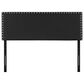 Modway Phoebe Upholstered Vinyl Full Headboard in White, , large