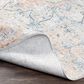 Surya Laila 2"7" x 7"3" Teal, Sage, Orange, Gray and Cream Runner, , large