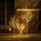 HOMLUX 48" Birch Tree with 200 LED Lights in White, , large
