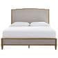 Ashley Sharlance California King Upholstered Panel Bed in Light Brown, , large