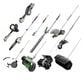 EGO Multi-Head 16" String Trimmer with Charger, , large